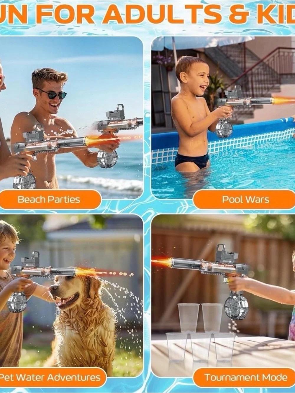 Electric water gun